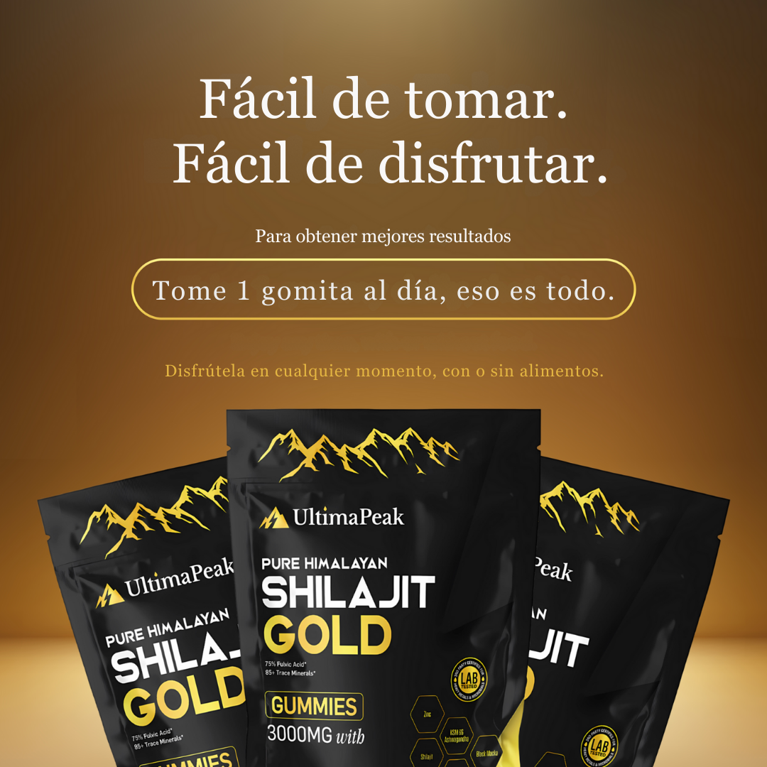 Gomitas diarias Ultimapeak | Energía, vitalidad y confianza masculina