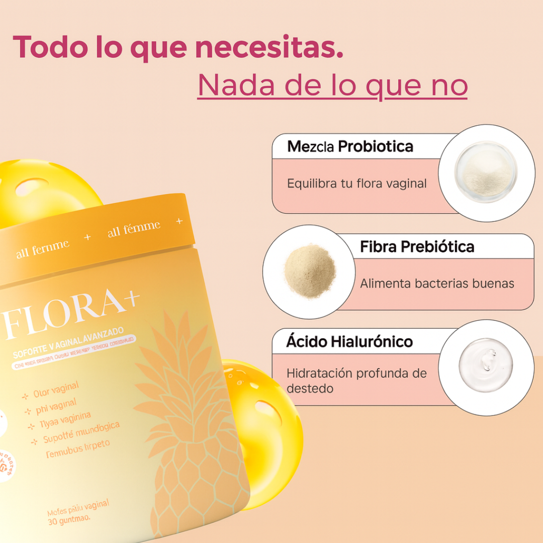 Gomitas Flora+ | Confianza y frescura todos los días