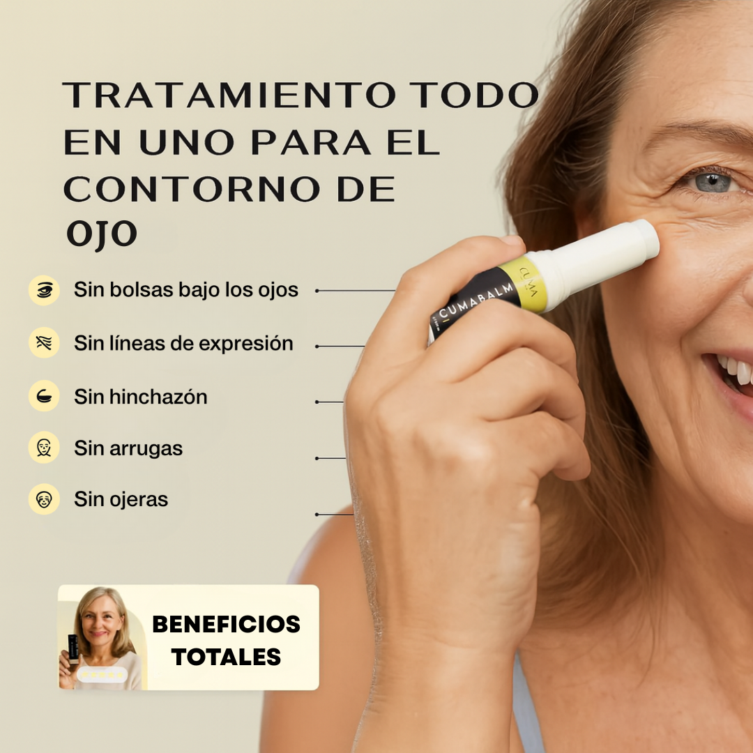 Bálsamo facial todo en uno CumaBalm™ | mirada fresca y joven.