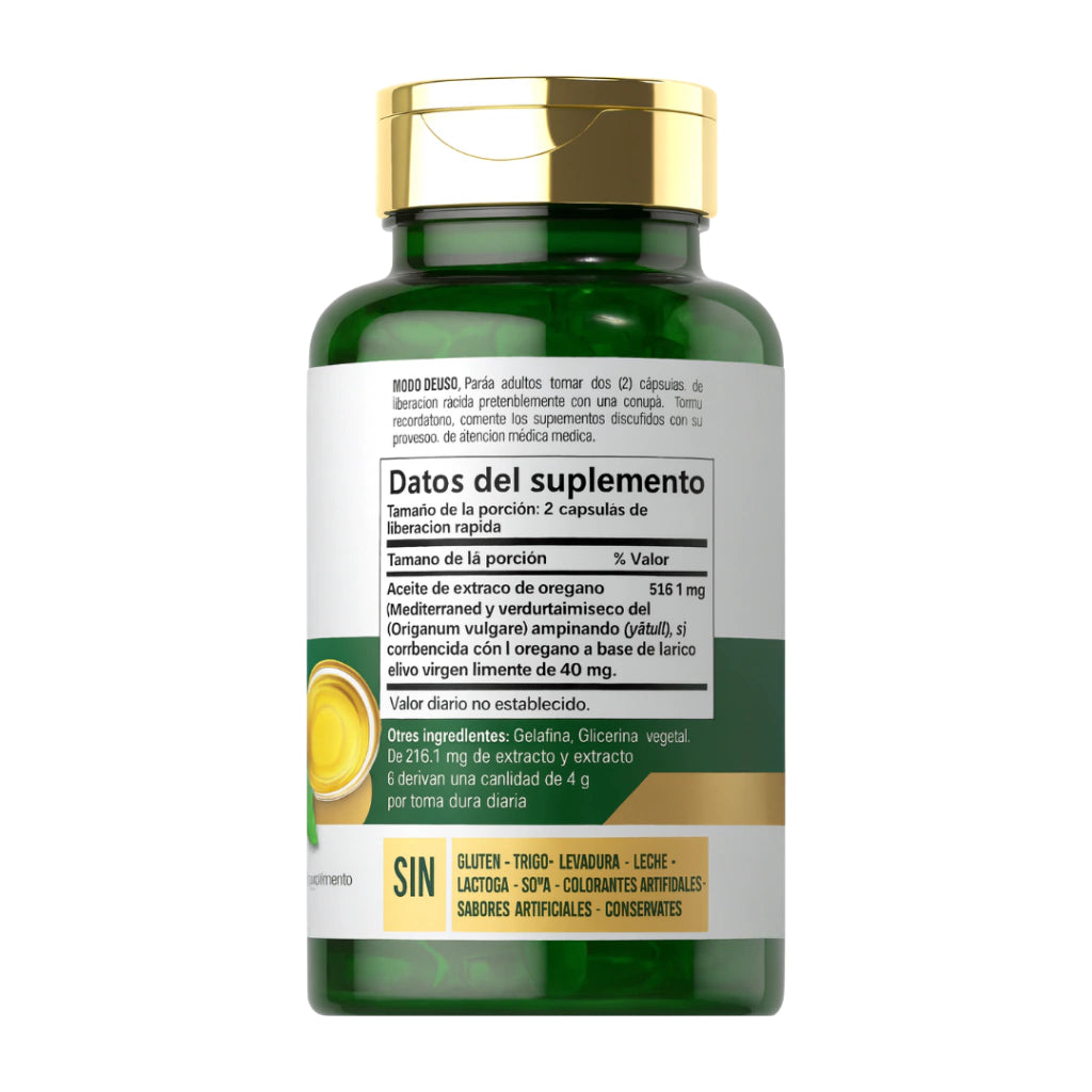 Aceite de Orégano | Salud Digestiva e Inmunidad