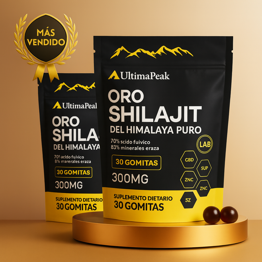 Gomitas diarias Ultimapeak | Energía, vitalidad y confianza masculina