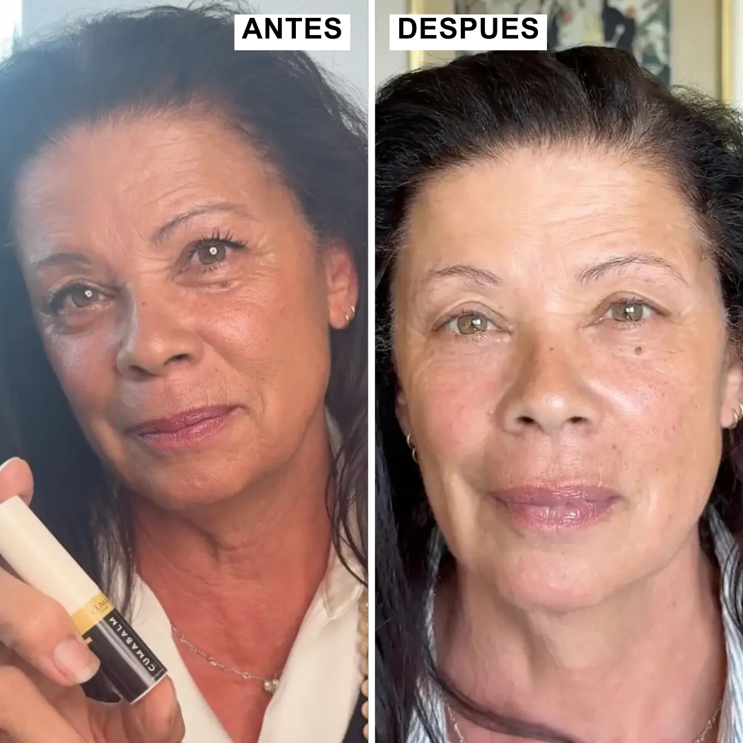 Bálsamo facial todo en uno CumaBalm™ |  mirada fresca y joven.