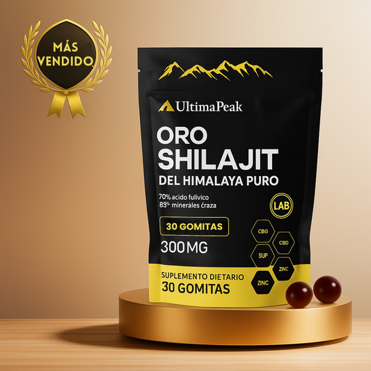 Gomitas diarias Ultimapeak | Energía, vitalidad y confianza masculina