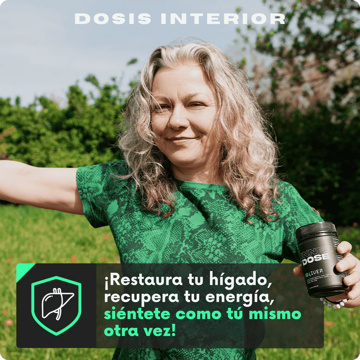 InnerDose Détox Hepático | Fórmula avanzada para desintoxicación hepática