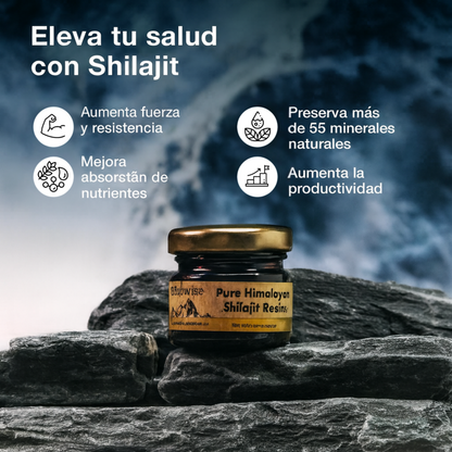 Resina Pura Shilajit | Energía vital y auténtica del Himalaya