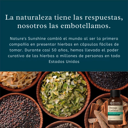 Drenaje Linfático Nature´s Sunshine | Limpieza linfática, energía real.