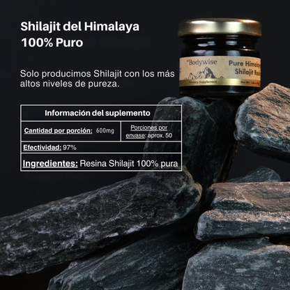 Resina Pura Shilajit | Energía vital y auténtica del Himalaya
