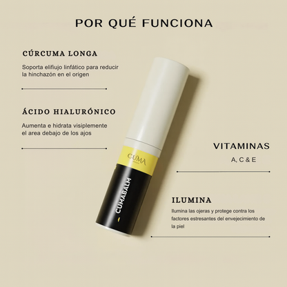 Bálsamo facial todo en uno CumaBalm™ |  mirada fresca y joven.